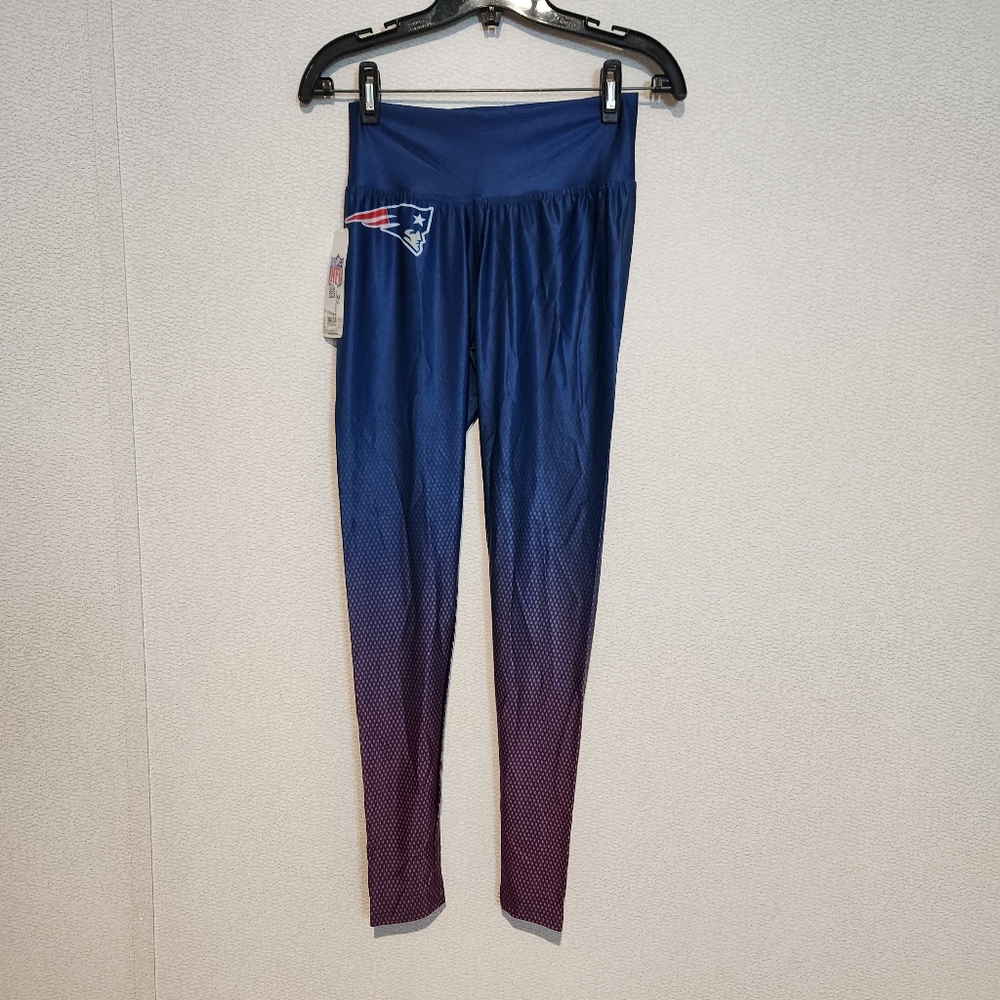 New England Patriots NFL Team Apparel Leggings Medium New Football